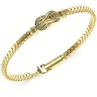 Bracciale Guess Uomo Sailor Knot in Acciaio Cubic Zirconia JUMB05 028JW